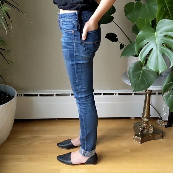 Lucky Brand cuffed mid rise jeans - Picture 6 of 7